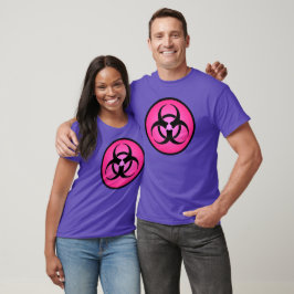 Roos Biohazard Symbool T-shirt