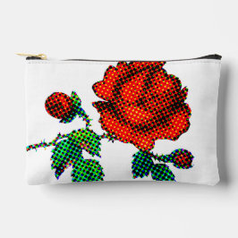 Roos Bloei Halftoon Fijne Kunst Etui