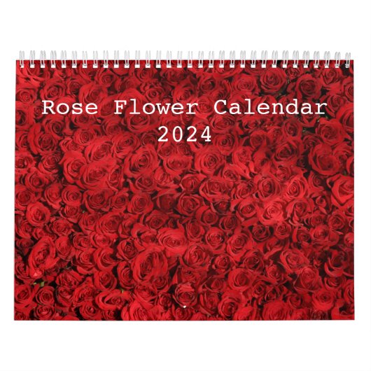 Roos Bloem 2024 Kalender (Hoes)