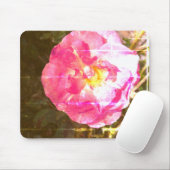 Roos Bloem Foto Mousepad Muismat (Met muis)