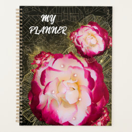 Roos, bloem, roze 1 planner