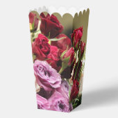 Roos Bloemen Afbeelding Bedankdoosjes (Achterkant)