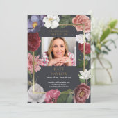 Roos Bloemendienst Foto Order Of Service Programma (Staand voorkant)