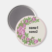 Roos bloemkool magneet (Voorkant / Achterkant)