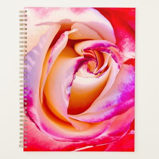 Roos Bloom Spiral Planner (Voorkant)