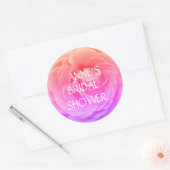 Roos Blossom Foto Classic Sticker (Envelop)