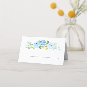 Roos Blue Religious Place Card