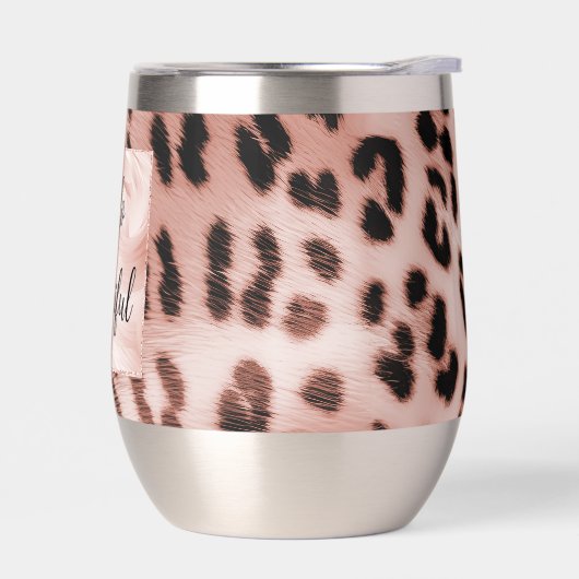 Roos Blush Pink Leopard (Links)