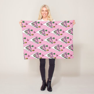 Roos Boeket Dekbed Fleece Deken