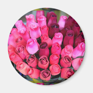 roos bouquet magnet magneet