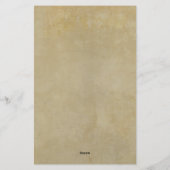 Roos Branch  Stationery Briefpapier (Achterkant)