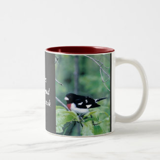 Roos Breasted Bruto Beak Coffee Cup Tweekleurige Koffiemok