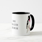 Roos Breedte van zeewier, vogel, Natuur, Mok (Voorkant rechts)