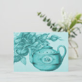 Roos Bridal Tea Kaart (Staand voorkant)