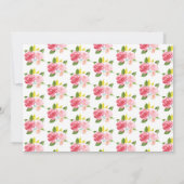  Roos Bridal Tea Party Kaart (Achterkant)