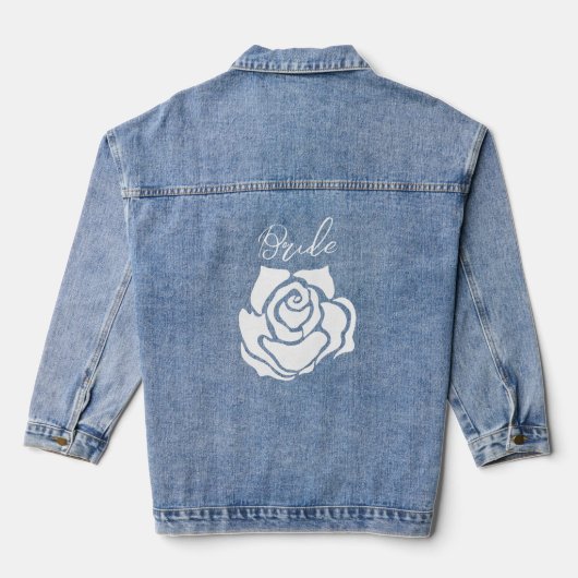 Roos Bride Denim Jacket (Achterkant)