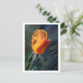 Roos Briefkaart (Staand voorkant)