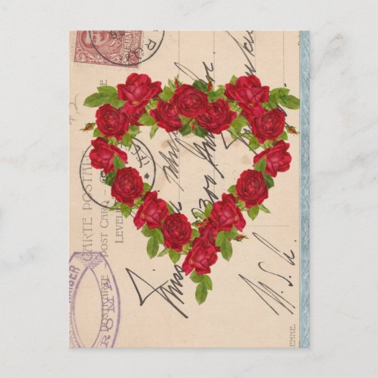 Roos Briefkaart Collage (Voorkant)