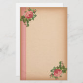  Roos Briefpapier (Voorkant / Achterkant)