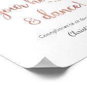 roos bruiloft poster (Hoek)