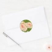 Roos bruiloft zegel (Envelop)