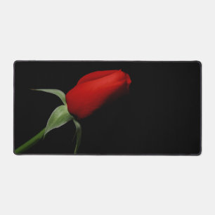 Roos Bud Liefde Elegante Artistieke Foto Bureaumat