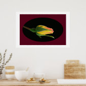 Roos Bud Poster (Keuken)