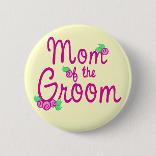 Roos Buds Wedding Ronde Button 5,7 Cm