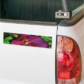 Roos Burgundy Pink Lenten Bumpersticker (Op Truck)