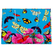 Roos Butterfly Groot Cadeauzakje (Voorkant)