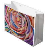 Roos Cadeau Groot Cadeauzakje (Voorkant Gekanteld)