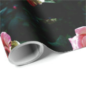 roos cadeaupapier (Rol Hoek)