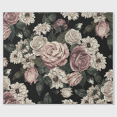 roos cadeaupapier (Vlak)