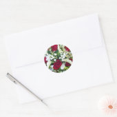 Roos & Cala Lily Ronde Sticker (Envelop)