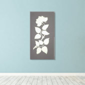 Roos Canvas Afdruk (Insitu (Houten vloer))