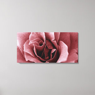 roos canvas afdruk