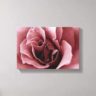 roos canvas afdruk