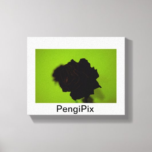 Roos Canvas Afdruk (Voorkant)