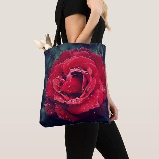 Roos Canvas tas (Dichtbij)