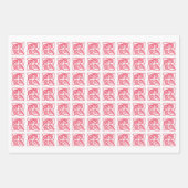 ROOS CELTIC KNOT Flat Sheet Wrapping Papier Inpakpapier Vel (Voorkant 3)