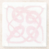ROOS CELTIC KNOT Glass Onderzetter (Achterkant)