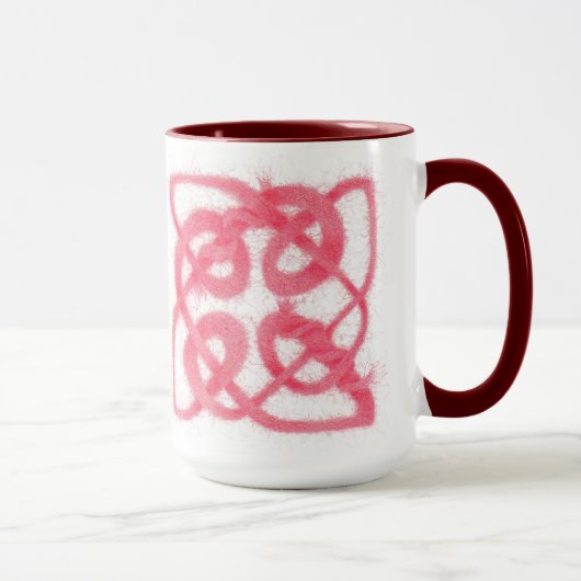 ROOS CELTIC KNOT Tall Maroon Combo Mok (Rechts)