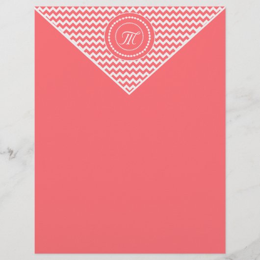 Roos Chevron Monogram (Voorkant)