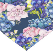 Roos — Chintz Floral Print Korte Tafelloper (Hoek)