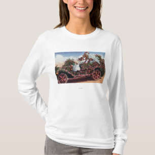 Roos City Festival Decorated Auto met Dames T-shirt