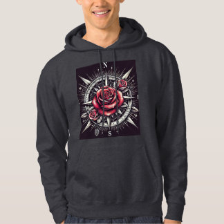 Roos Compass Tattoo Hoodie