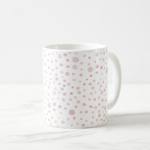 Roos Confetti Waterverf Stippen Classic Mok