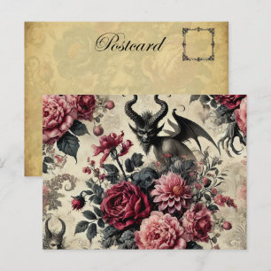 🔥 Roos Crematorium – Gotisch Victoriaans Feestdagenkaart