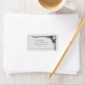 Roos Damask Return Address Labels (Insitu)
