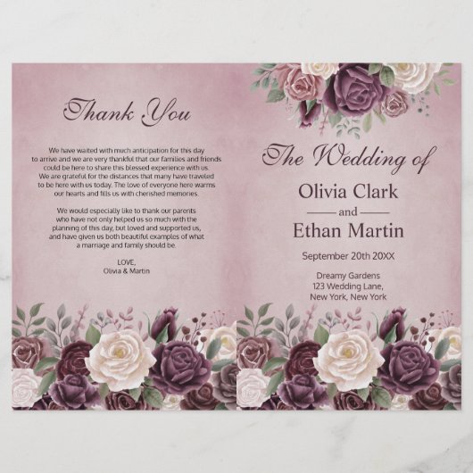  Roos dat bloemen bloeit (Voorkant)